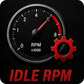 Изменение оборотов холостого хода на Audi